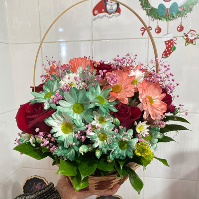 Корзинка плетеная 