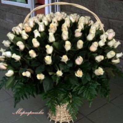 Корзина из белого шоколада !